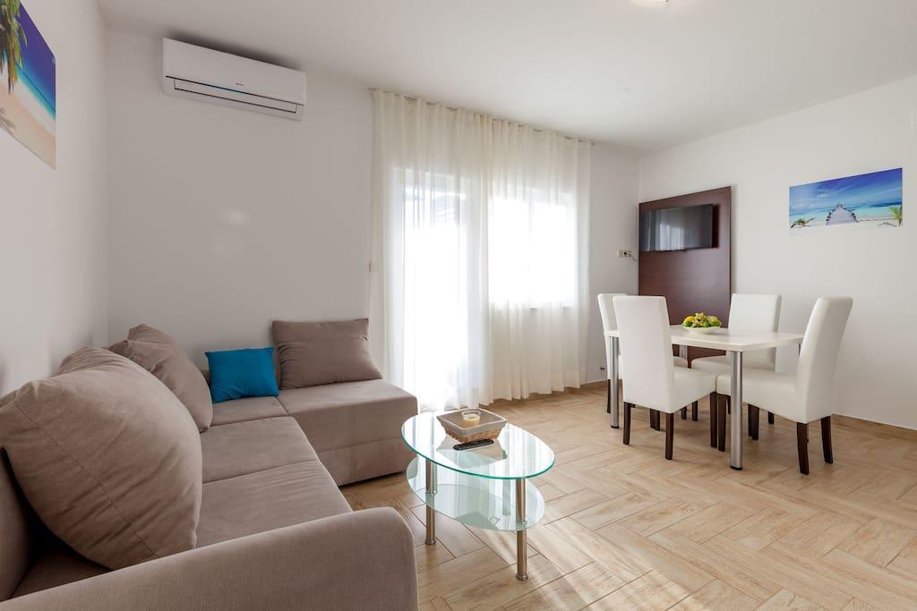 Apartmani Sanja Suta Podstrana Exteriér fotografie