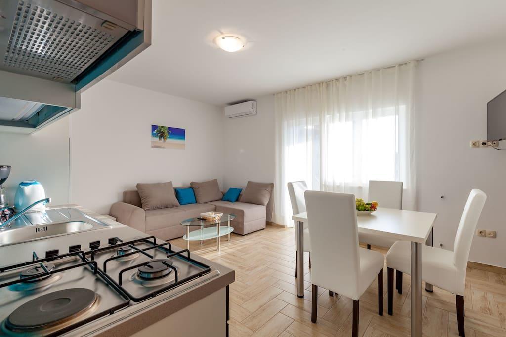 Apartmani Sanja Suta Podstrana Exteriér fotografie