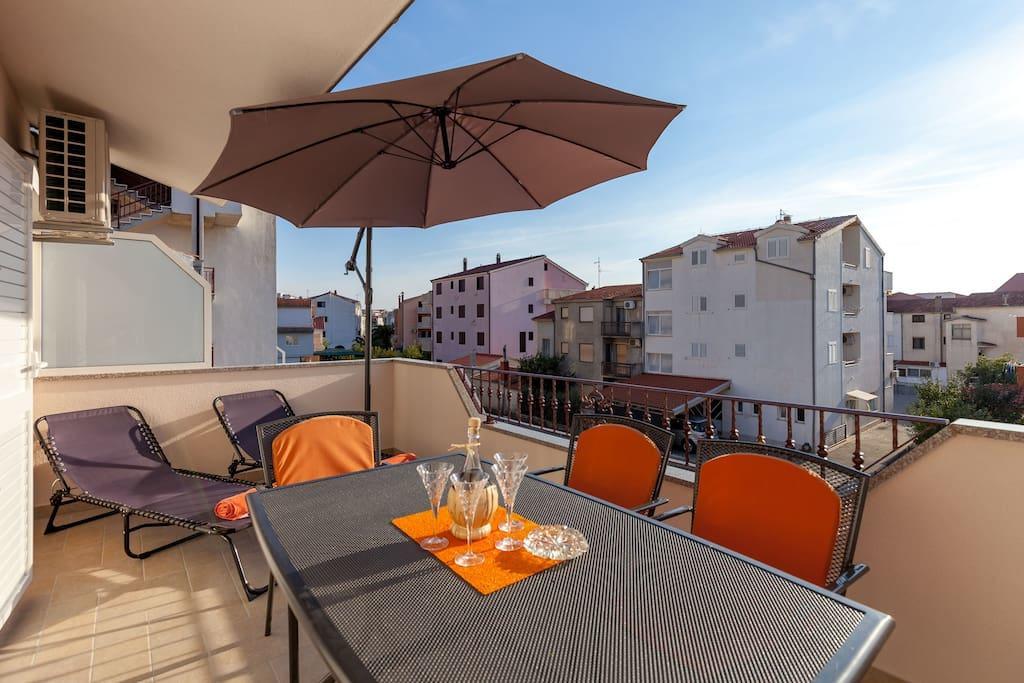 Apartmani Sanja Suta Podstrana Exteriér fotografie