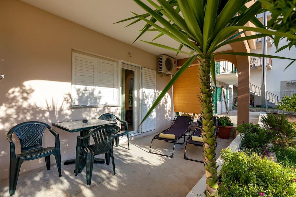 Apartmani Sanja Suta Podstrana Exteriér fotografie