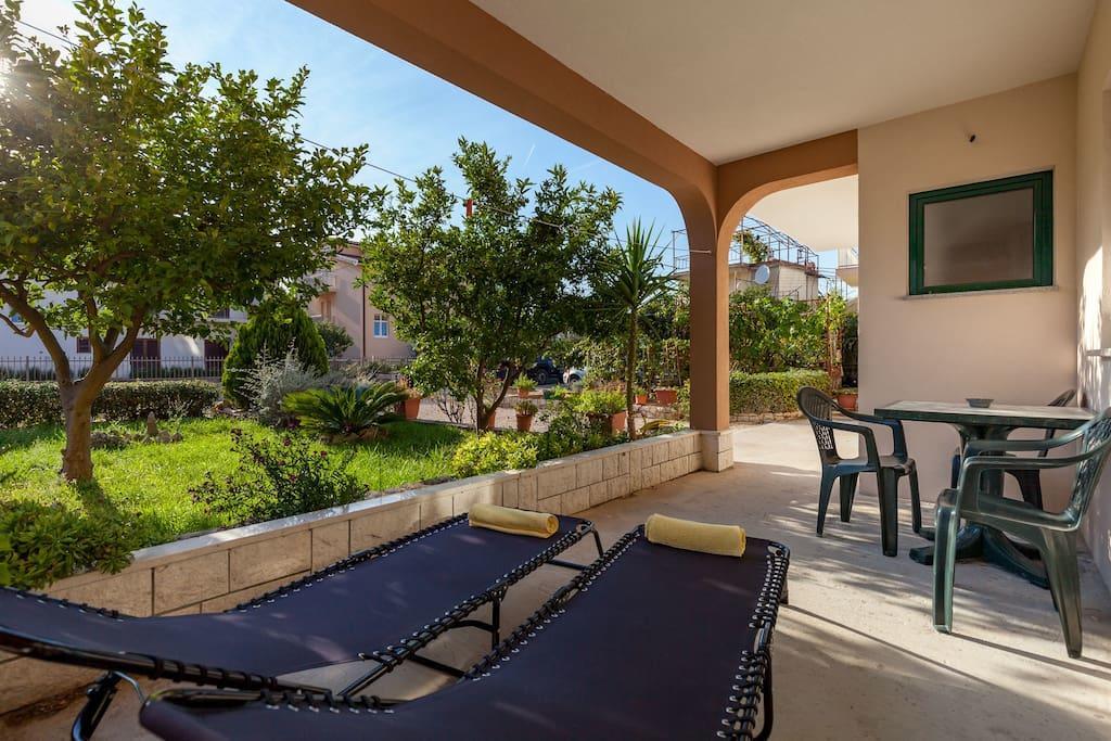 Apartmani Sanja Suta Podstrana Exteriér fotografie
