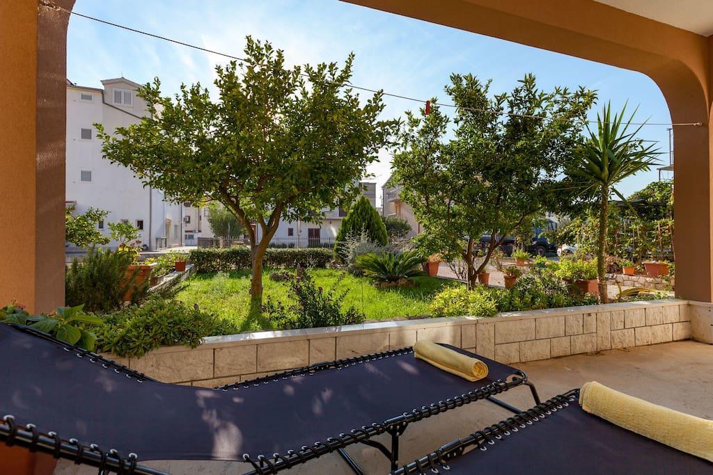 Apartmani Sanja Suta Podstrana Exteriér fotografie